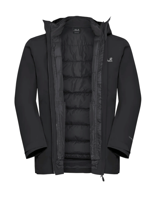 Jack Wolfskin M ICECAPE 3IN1 DOWN JACKET M RDS - Headwear at PeakStyle