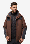 Jack Wolfskin M JASPER 3IN1 JACKET M - Jackets at PeakStyle