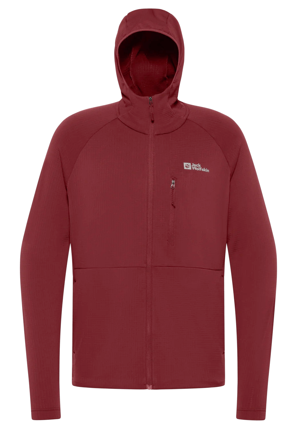 Jack Wolfskin M KOLBENBERG HOODED FZ M - Midlayer at PeakStyle