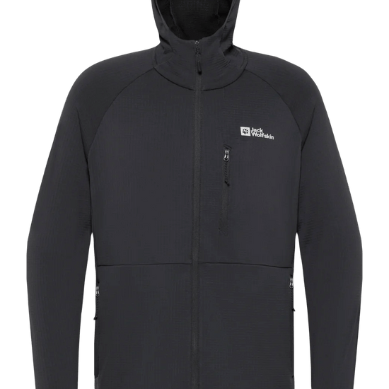 Jack Wolfskin M KOLBENBERG HOODED FZ M - Midlayer at PeakStyle