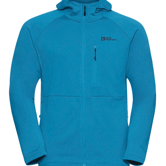 Jack Wolfskin M KOLBENBERG HOODED FZ M - Midlayer at PeakStyle