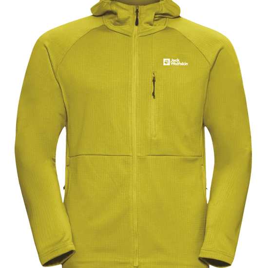 Jack Wolfskin M KOLBENBERG HOODED FZ M - Midlayer at PeakStyle