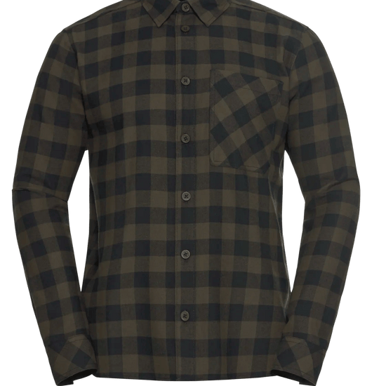 Jack Wolfskin M LITE FLANNEL SHIRT M - Short-sleeved shirts at PeakStyle