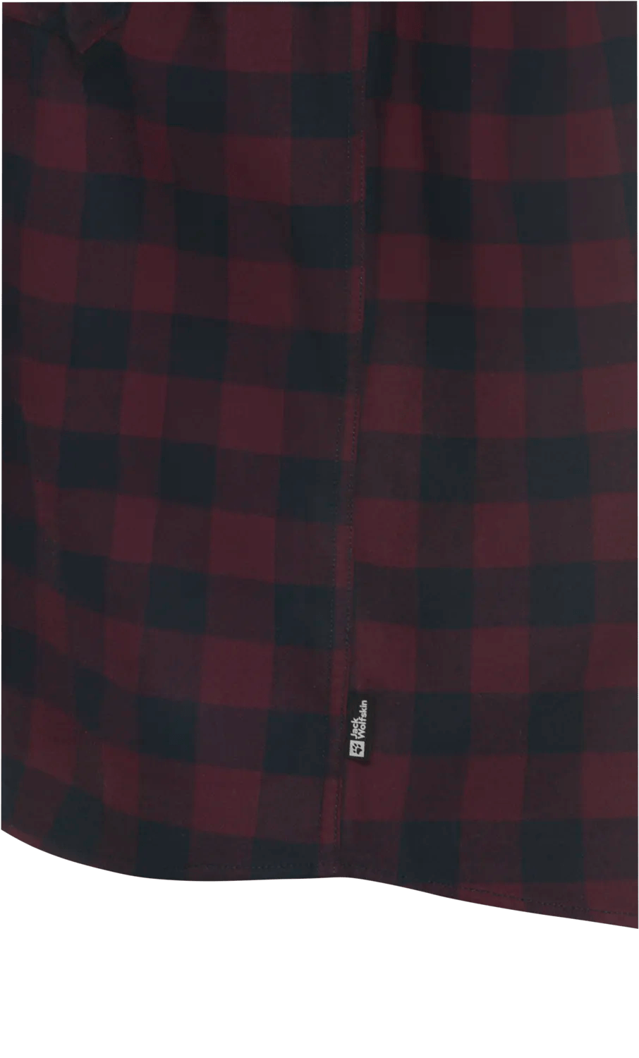 Jack Wolfskin M LITE FLANNEL SHIRT M - Short-sleeved shirts at PeakStyle