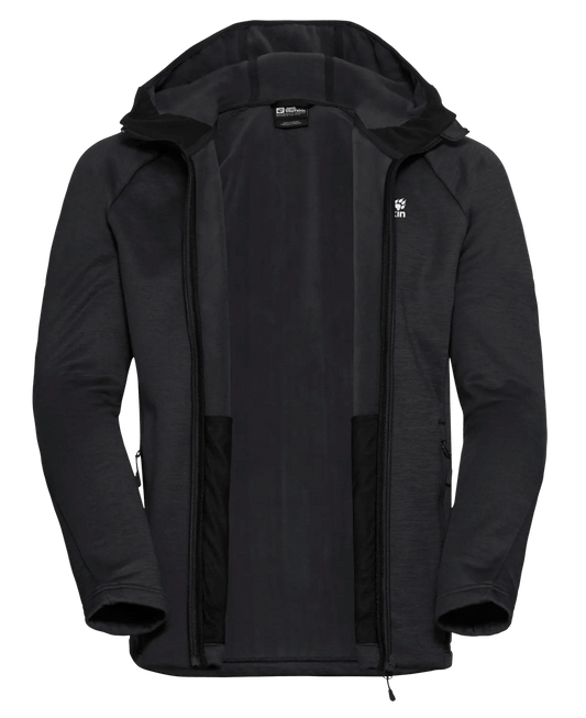 Jack Wolfskin M PEAK DISTRICT HOODED FZ M - at PeakStyle