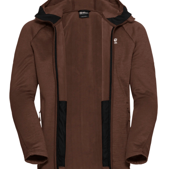Jack Wolfskin M PEAK DISTRICT HOODED FZ M - at PeakStyle