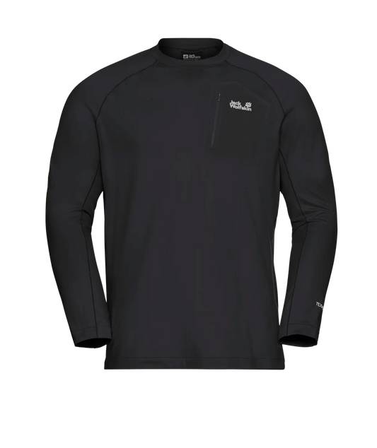 Jack Wolfskin M PRELIGHT TRAIL CREW M - at PeakStyle