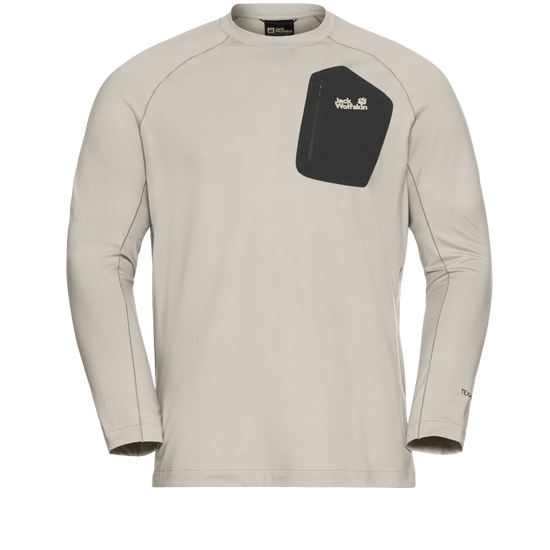 Jack Wolfskin M PRELIGHT TRAIL CREW M - at PeakStyle
