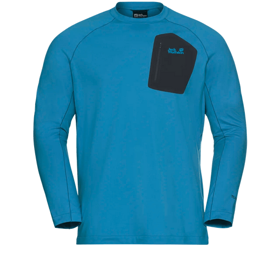 Jack Wolfskin M PRELIGHT TRAIL CREW M - at PeakStyle