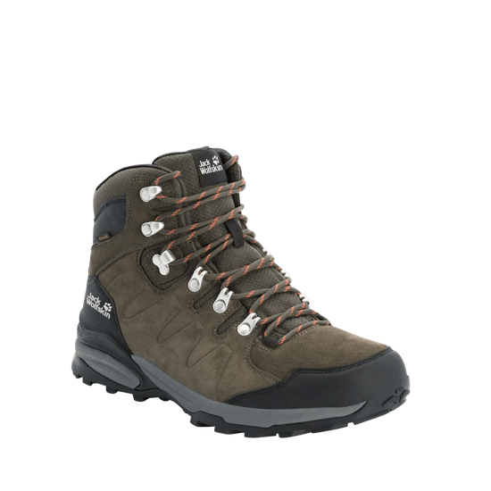 Jack Wolfskin M REFUGIO TEXAPORE MID M - Shoes at PeakStyle