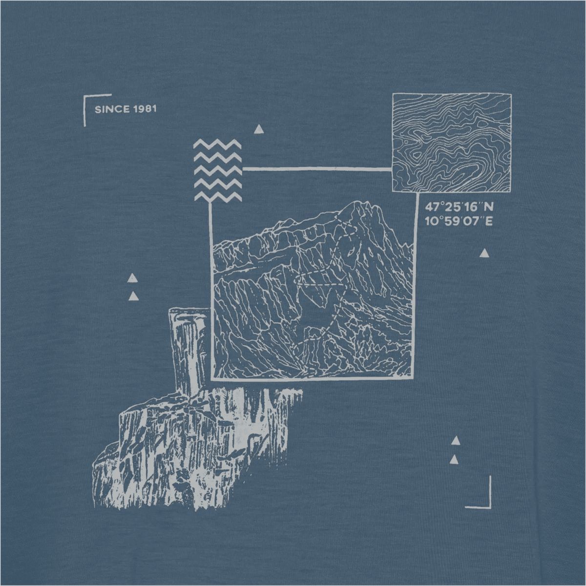 Jack Wolfskin M VONNAN GRAPHIC T M - Underwear at PeakStyle