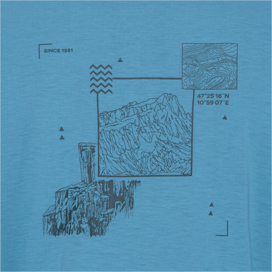 Jack Wolfskin M VONNAN GRAPHIC T M - Underwear at PeakStyle