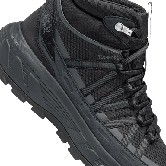 Jack Wolfskin M WILD HIKE TEXAPORE MID M - Insoles at PeakStyle