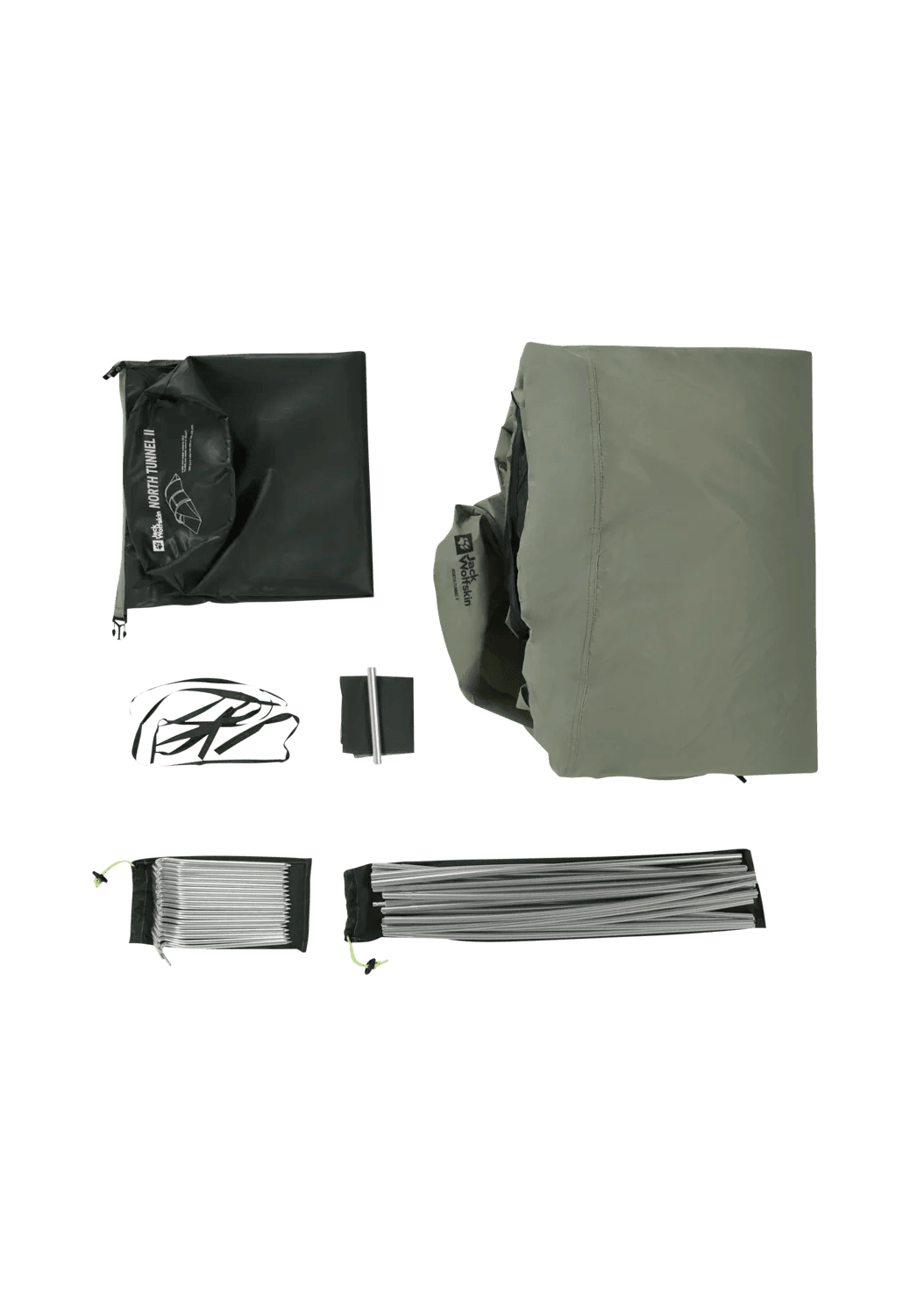 Jack Wolfskin NORTH TUNNEL II - Zelte bei PeakStyle