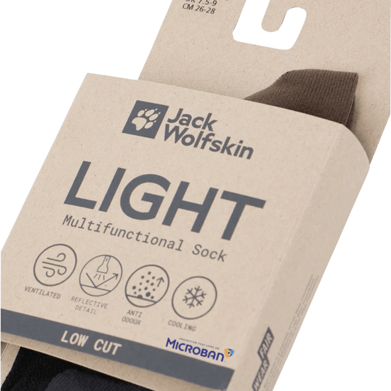 Jack Wolfskin PRELIGHT SOCK LOW C - Socks at PeakStyle