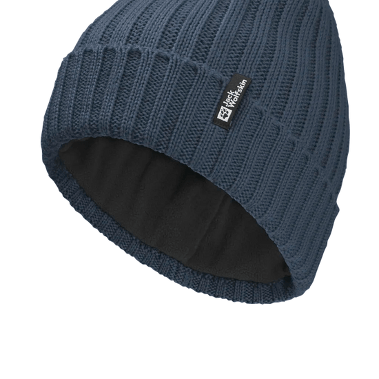 Jack Wolfskin RIB KNIT BEANIE - Headwear at PeakStyle