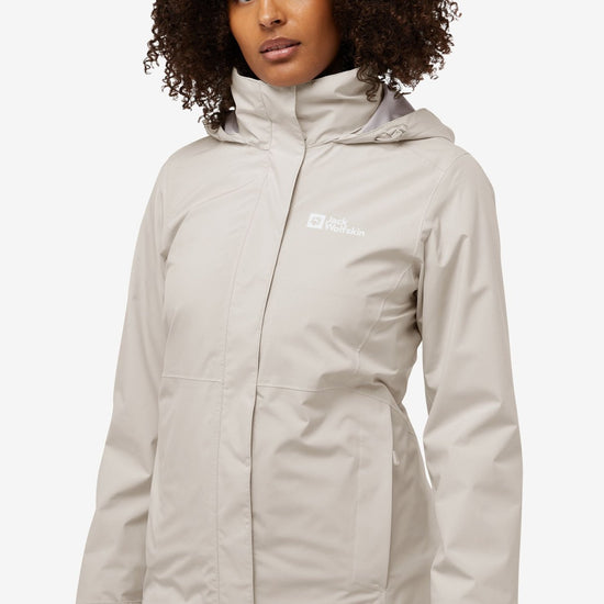 Jack Wolfskin ROTWAND 3IN1 JACKET W - Jackets at PeakStyle