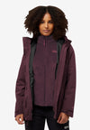 Jack Wolfskin ROTWAND 3IN1 JACKET W - Jackets at PeakStyle