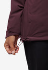 Jack Wolfskin ROTWAND 3IN1 JACKET W - Jackets at PeakStyle