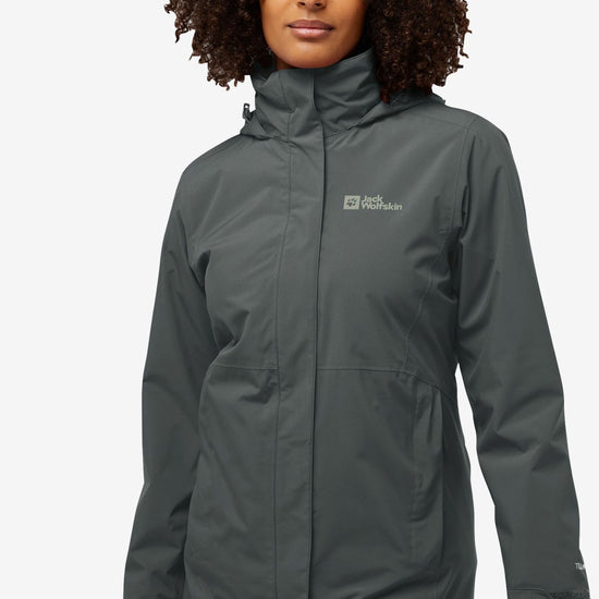 Jack Wolfskin ROTWAND 3IN1 JACKET W - Jackets at PeakStyle
