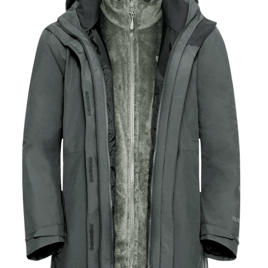 Jack Wolfskin ROTWAND 3IN1 JACKET W - Jackets at PeakStyle