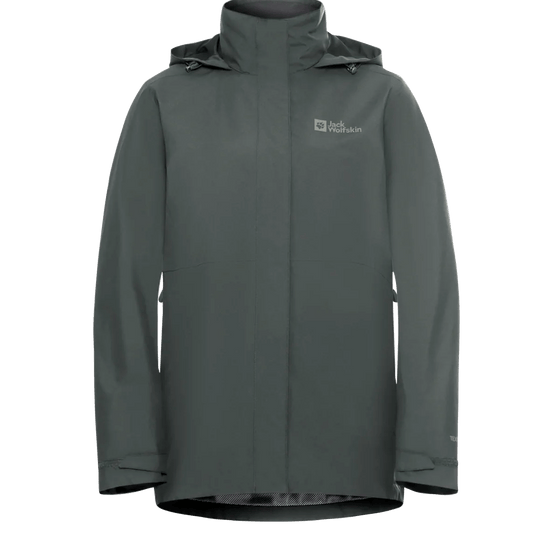 Jack Wolfskin ROTWAND 3IN1 JACKET W - Jackets at PeakStyle