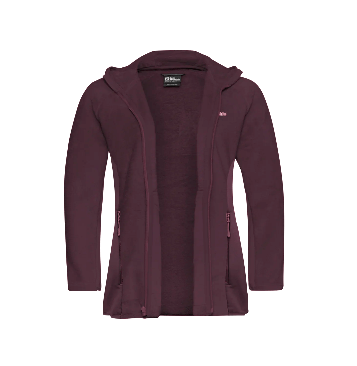 Jack Wolfskin ROTWAND HOODED FZ W - at PeakStyle