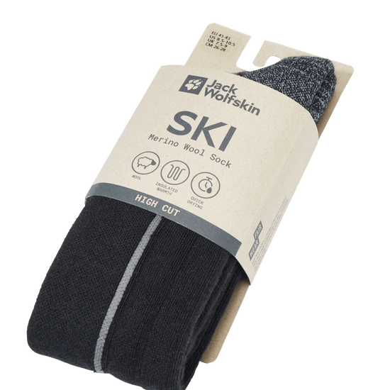 Jack Wolfskin SKI MERINO SOCK H C - Socks at PeakStyle