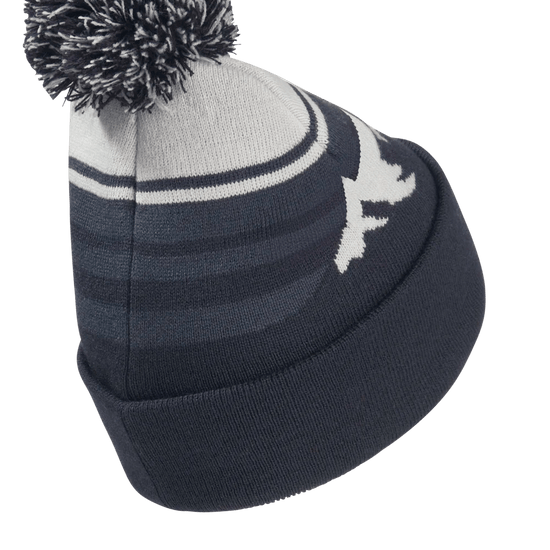 Jack Wolfskin STRIPY POMPOM BEANIE K - Headwear at PeakStyle