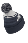 Jack Wolfskin STRIPY POMPOM BEANIE K - Headwear at PeakStyle