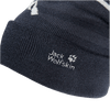 Jack Wolfskin STRIPY POMPOM BEANIE K - Headwear at PeakStyle