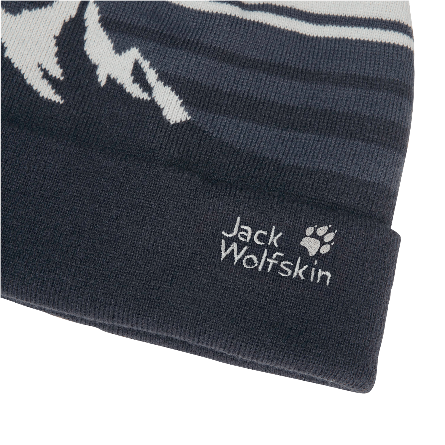 Jack Wolfskin STRIPY POMPOM BEANIE K - Headwear at PeakStyle