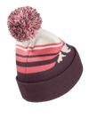 Jack Wolfskin STRIPY POMPOM BEANIE K - Headwear at PeakStyle