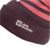Jack Wolfskin STRIPY POMPOM BEANIE K - Headwear at PeakStyle