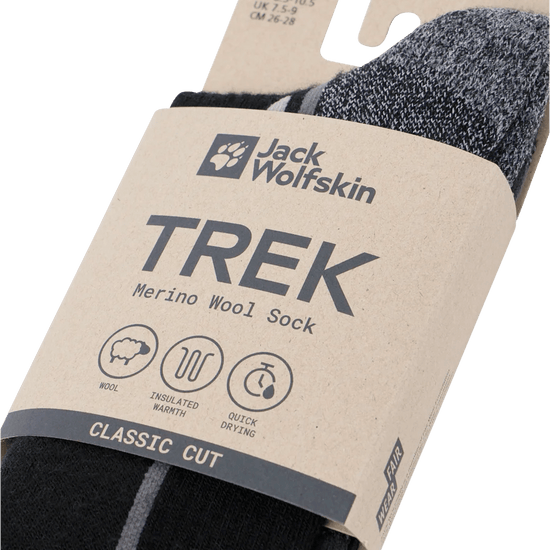 Jack Wolfskin TREK MERINO SOCK CL C - Socks at PeakStyle
