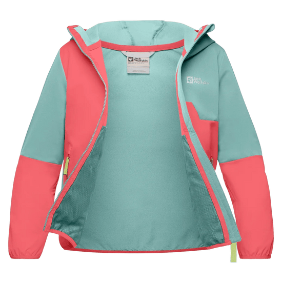 Jack Wolfskin TURBULENCE HOODED JACKET K - Jackets at PeakStyle