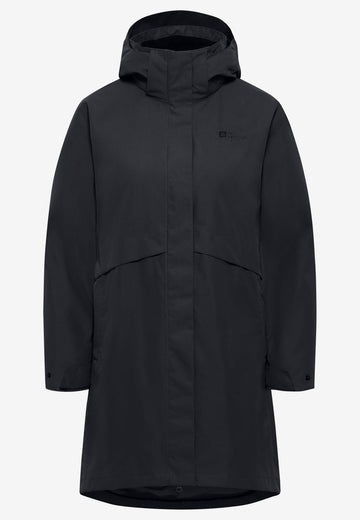 Jack Wolfskin W BAYLIGHT 3IN1 COAT W - Coats & Parkas at PeakStyle