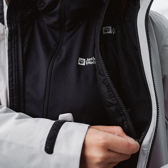 Jack Wolfskin W FLOWLINE 3IN1 JACKET W - Winter sports jackets at PeakStyle