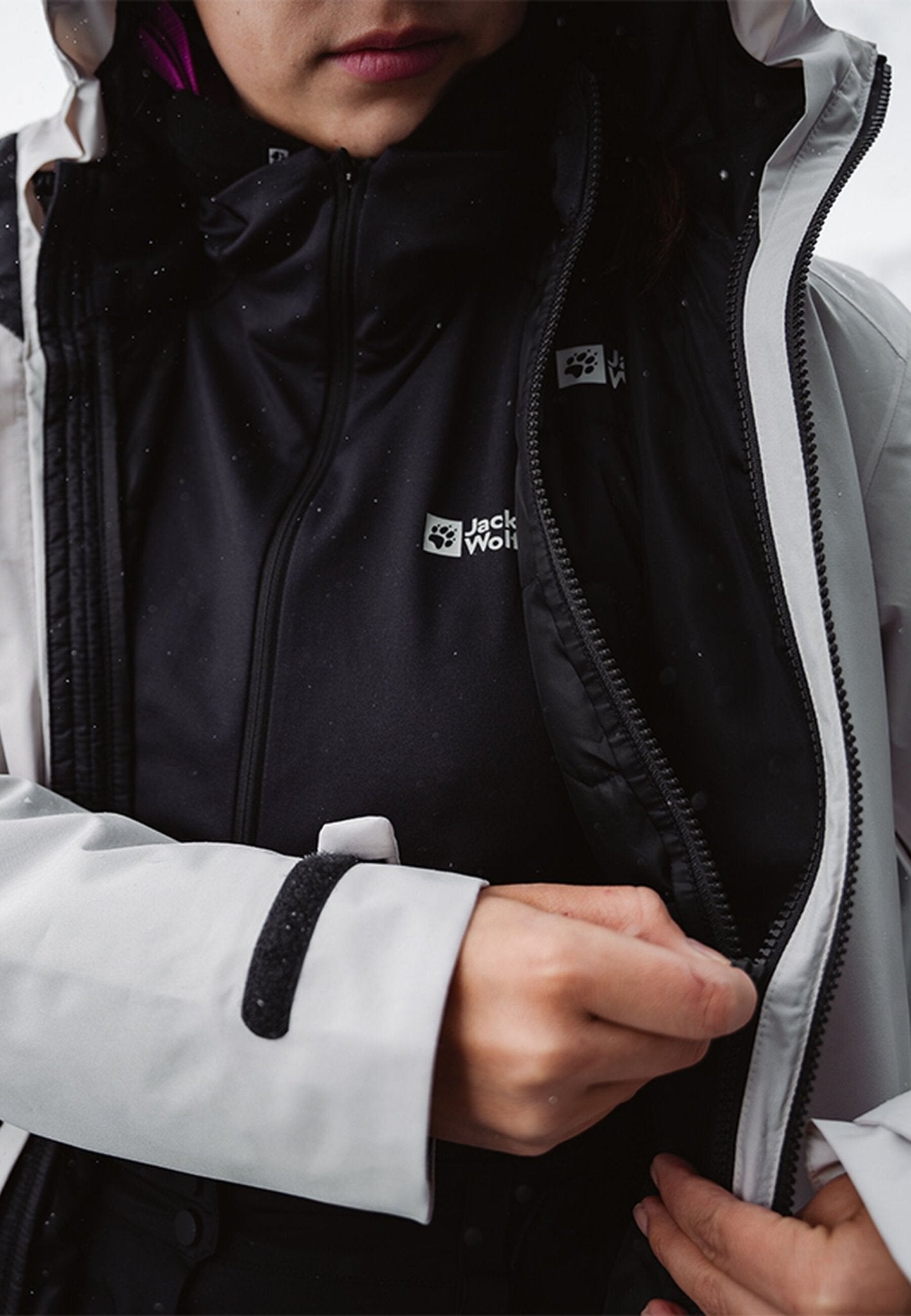 Jack Wolfskin W FLOWLINE 3IN1 JACKET W - Winter sports jackets at PeakStyle