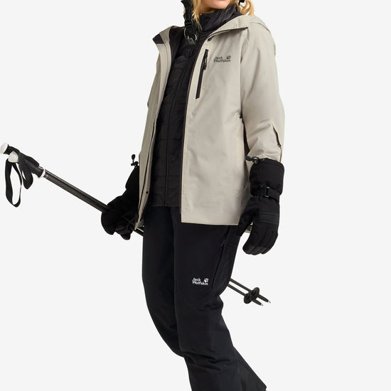 Jack Wolfskin W FLOWLINE 3IN1 JACKET W - Winter sports jackets at PeakStyle