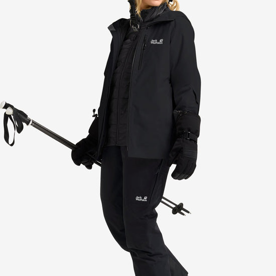 Jack Wolfskin W FLOWLINE 3IN1 JACKET W - Winter sports jackets at PeakStyle