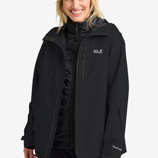 Jack Wolfskin W FLOWLINE 3IN1 JACKET W - Winter sports jackets at PeakStyle