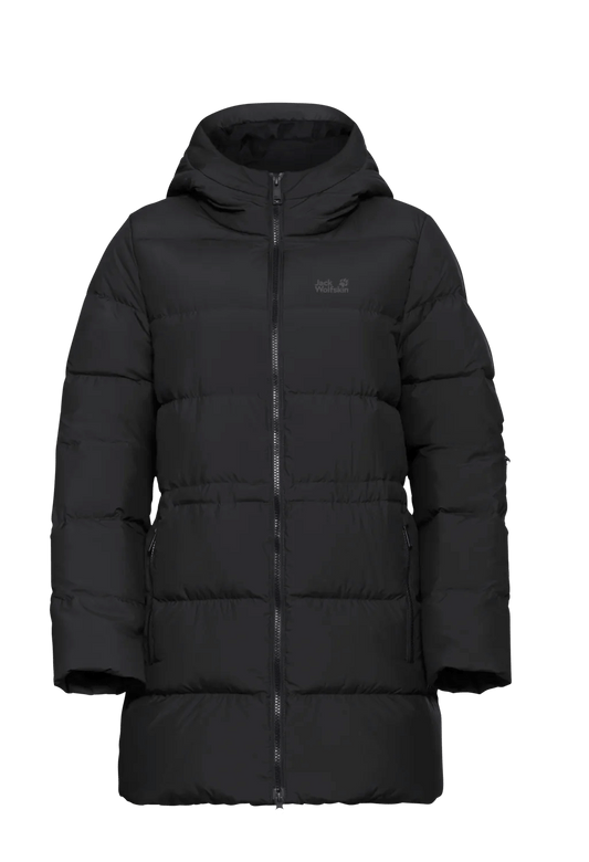 Jack Wolfskin W FROZEN PALACE LONG JACKET W RDS - Jackets at PeakStyle