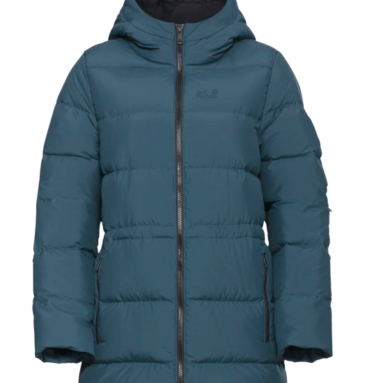 Jack Wolfskin W FROZEN PALACE LONG JACKET W RDS - Jackets at PeakStyle