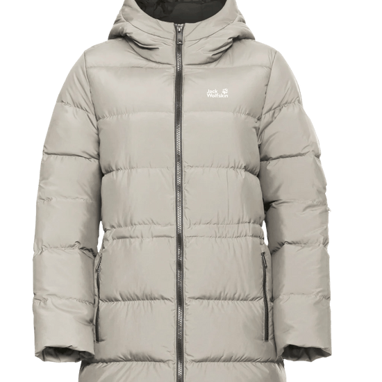 Jack Wolfskin W FROZEN PALACE LONG JACKET W RDS - Jackets at PeakStyle