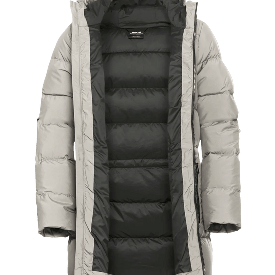 Jack Wolfskin W FROZEN PALACE LONG JACKET W RDS - Jackets at PeakStyle