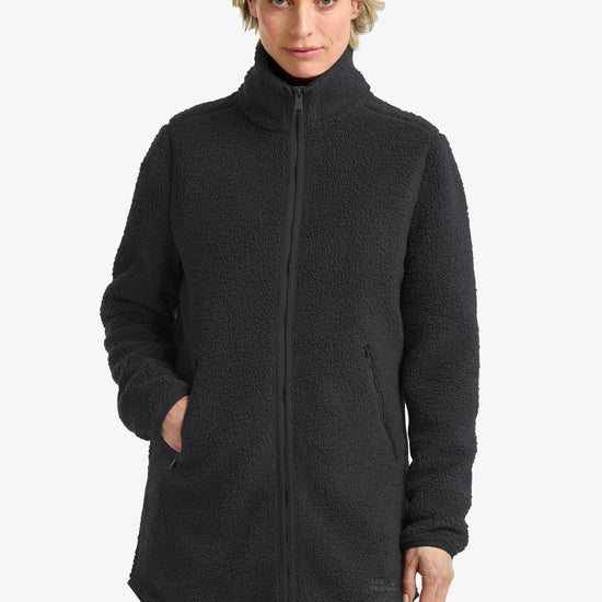 Jack Wolfskin W HIGH CURL COAT W - Coats & Parkas at PeakStyle