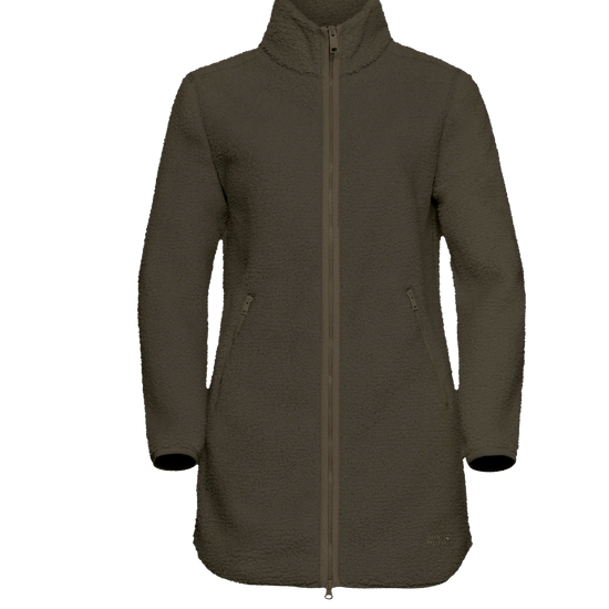 Jack Wolfskin W HIGH CURL COAT W - Coats & Parkas at PeakStyle