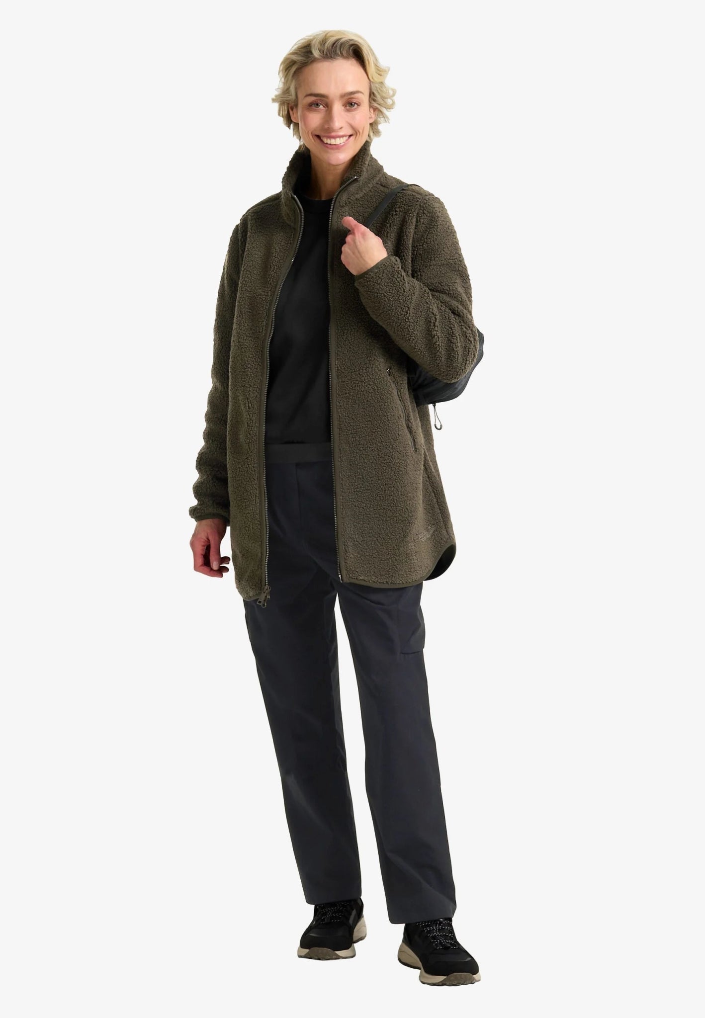 Jack Wolfskin W HIGH CURL COAT W - Coats & Parkas at PeakStyle