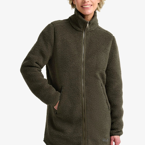 Jack Wolfskin W HIGH CURL COAT W - Coats & Parkas at PeakStyle